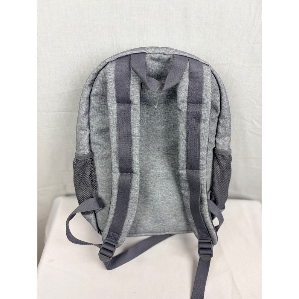 Victorias Secret PINK Heather Grey Collegiate Backpack School Travel Bag Crest - Picture 8 of 8